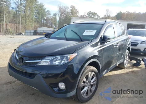 2014 Toyota Rav4 Limited z USA, uszkodzony, nr VIN 2T3YFREV2EW079717